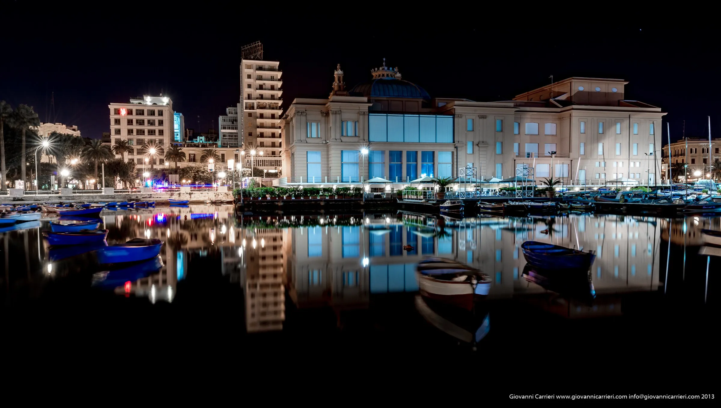 Panoramic view of the Teatro Margherita