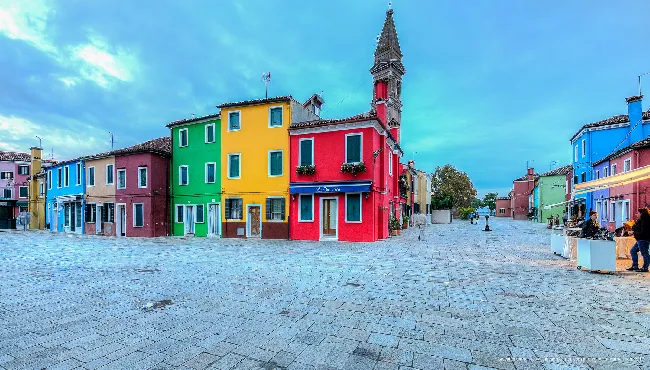 The bell tower awry -  Burano
