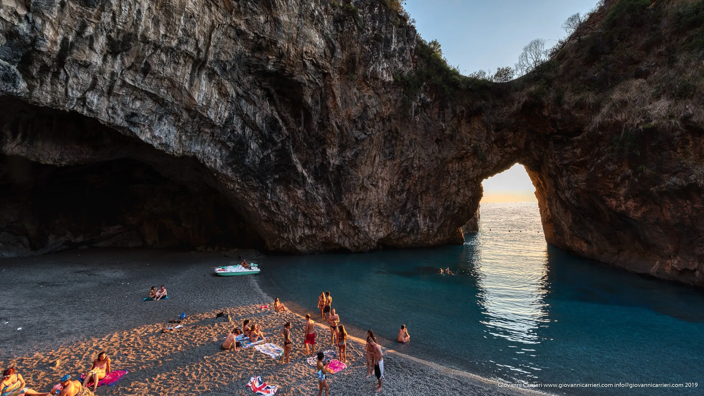 San Nicola Arcella, Arcomagno view