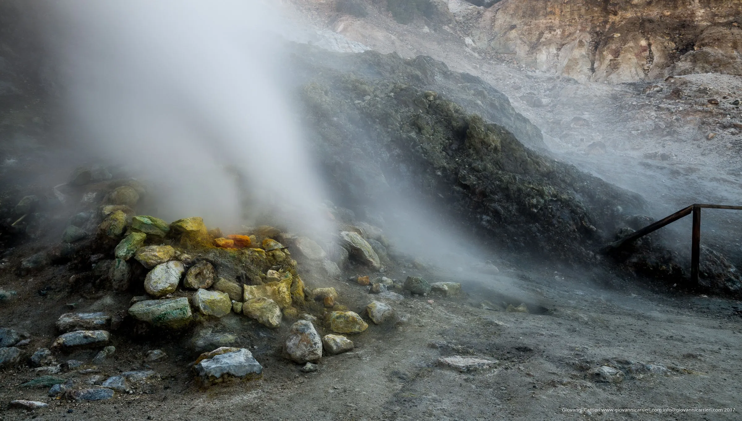 Fumarole in Solfatara