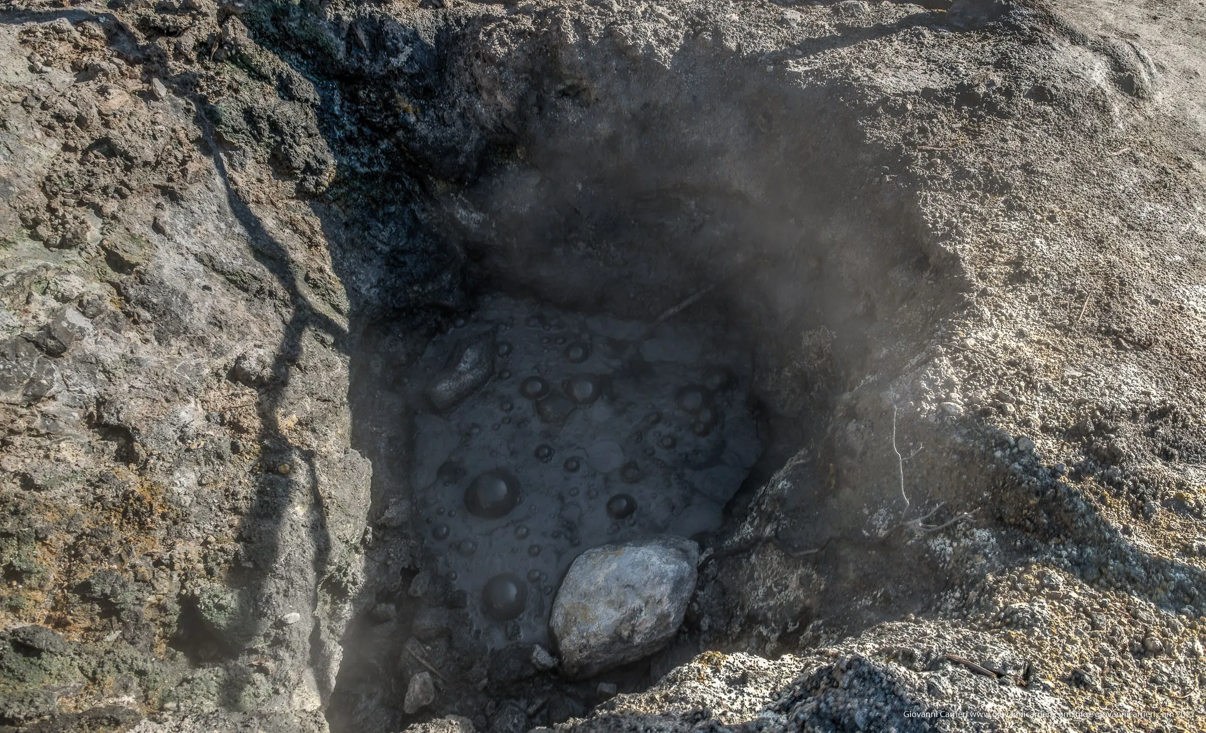 I fanghi nella solfatara