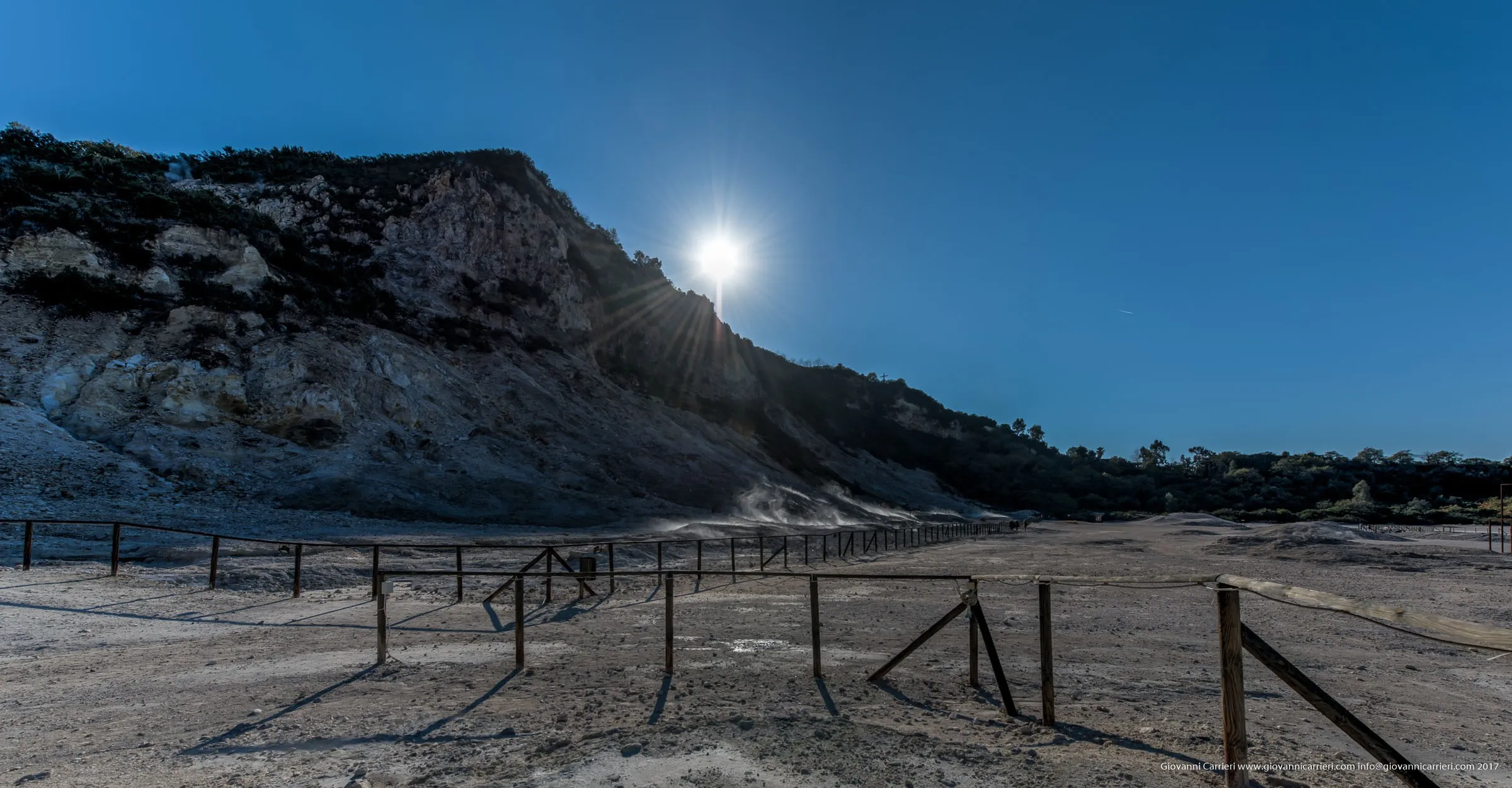 View of Solfatara
