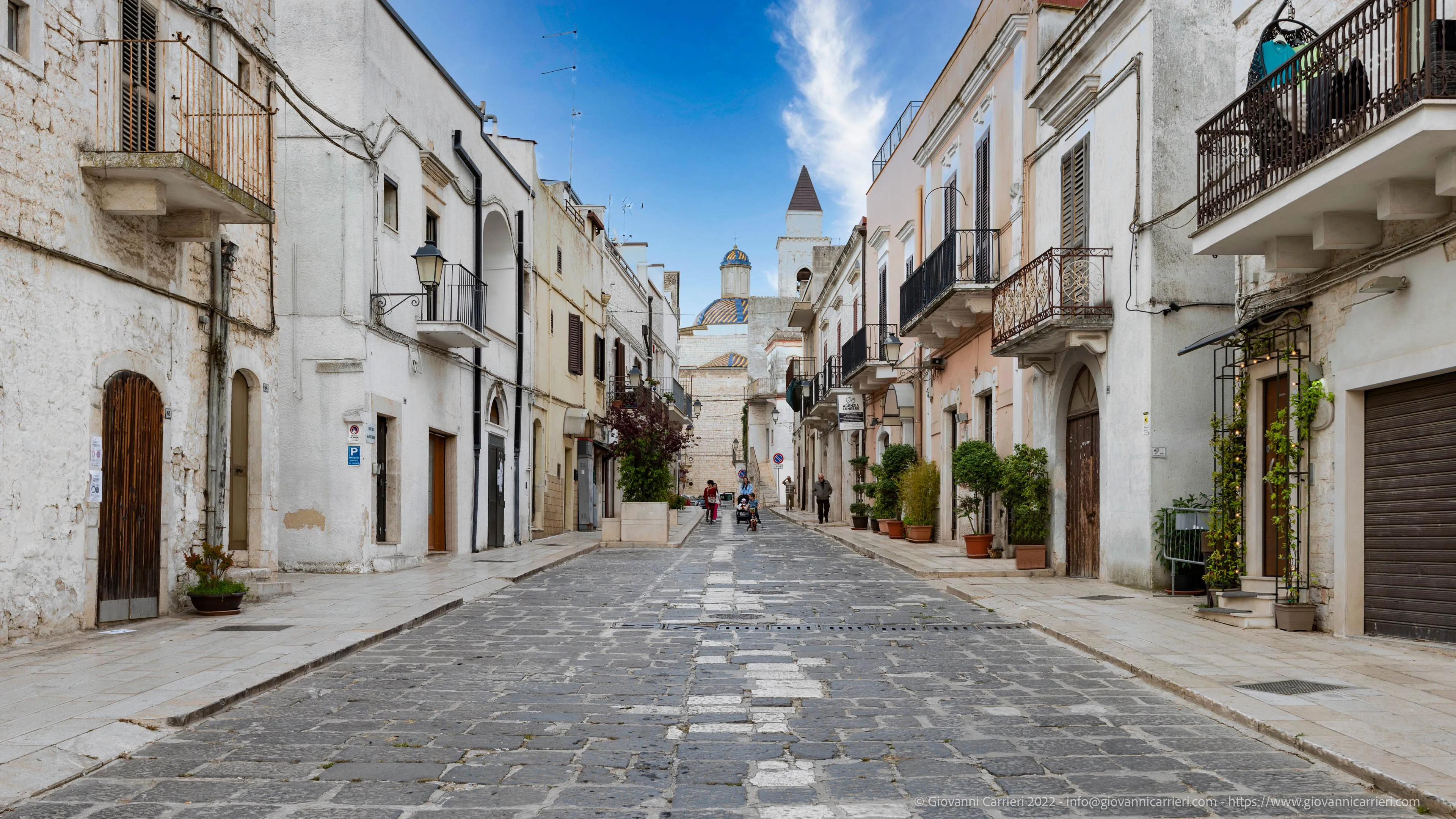 L'ingresso al centro storico