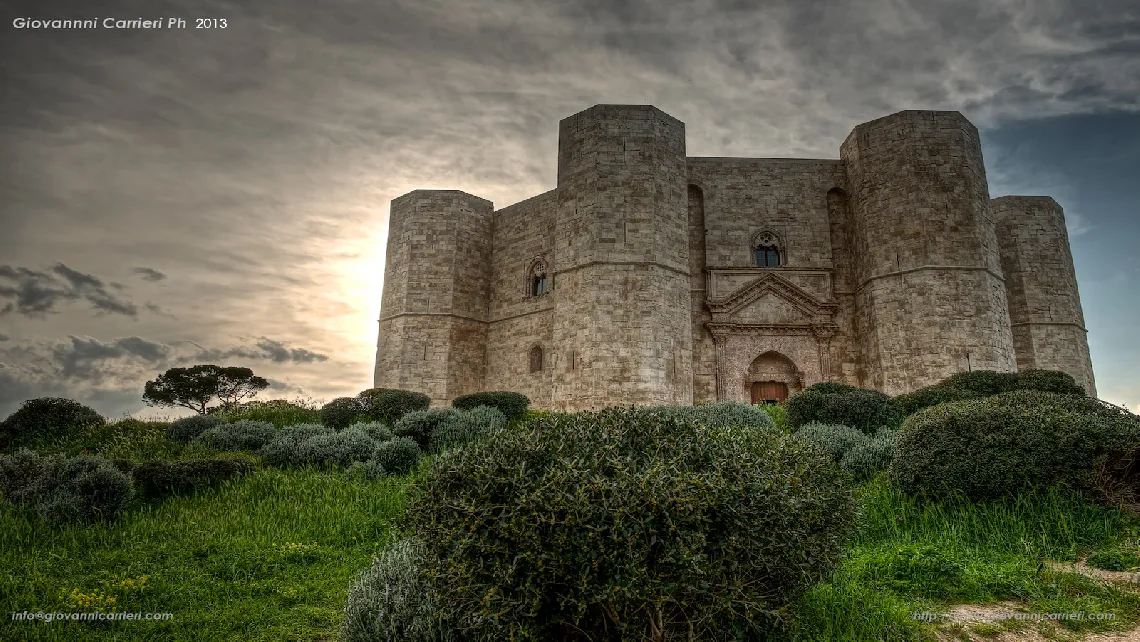 Tramonto su Castel del Monte - Andria