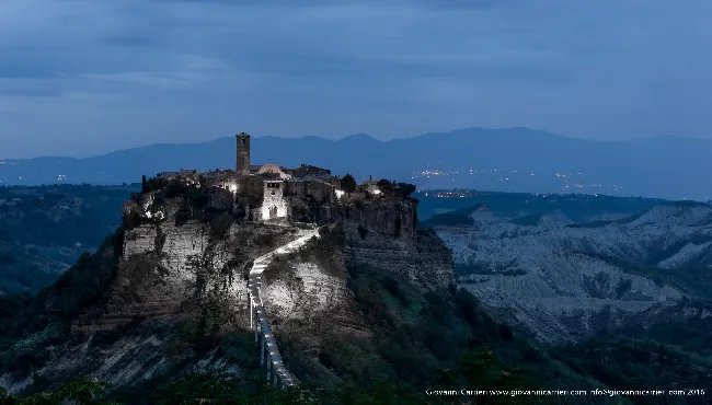 Sunset on Civita di Bagnoregio