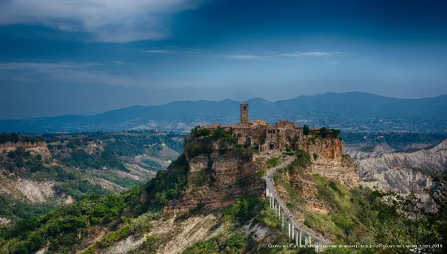 Panoramica di Civita di Bagnoregio