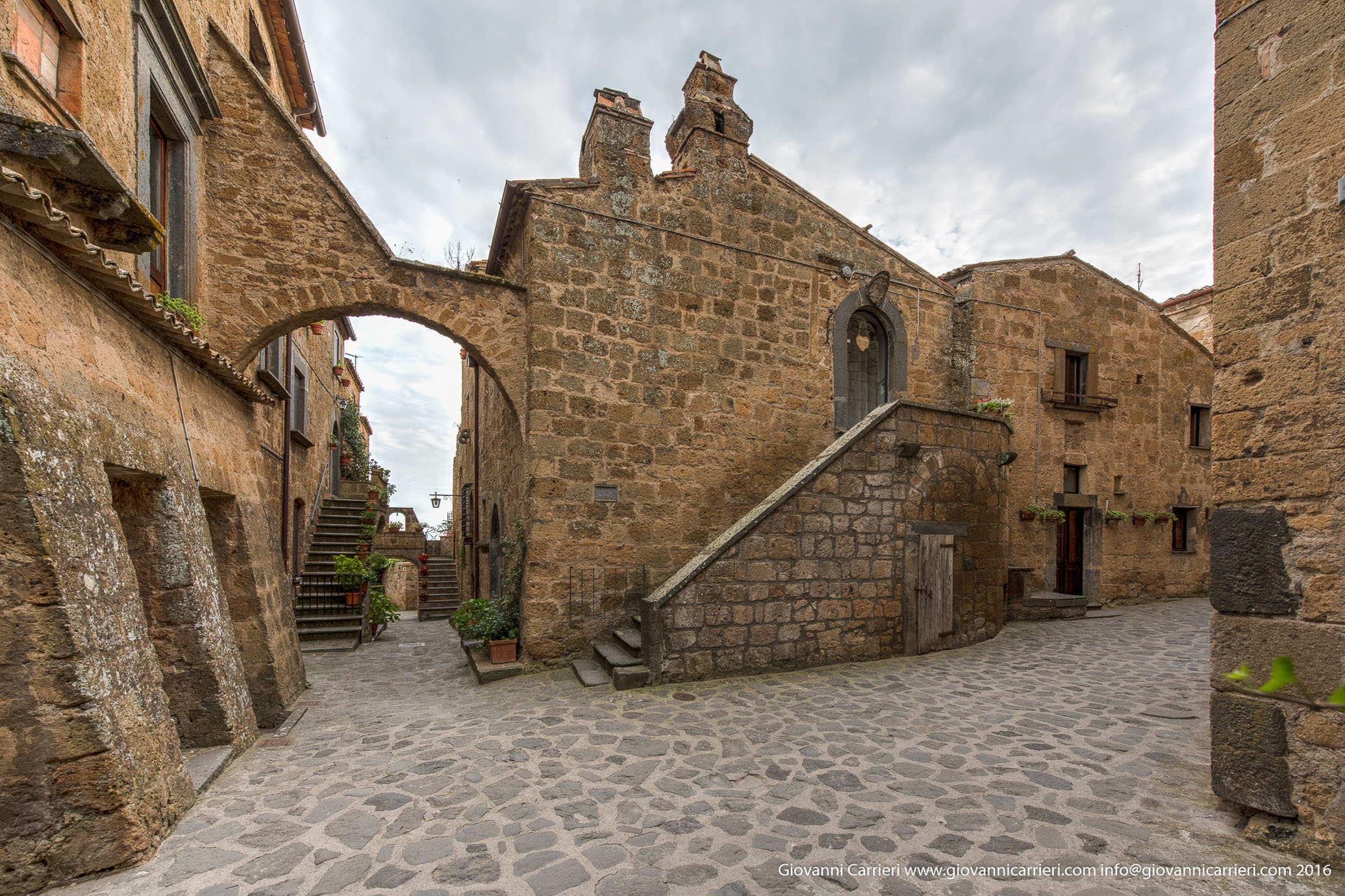 Civita Di Bagnoregio Painting