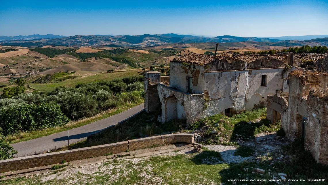 The ruins of Old Craco