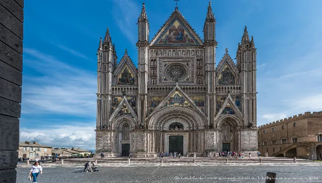 Cathedral of Orvieto, front view