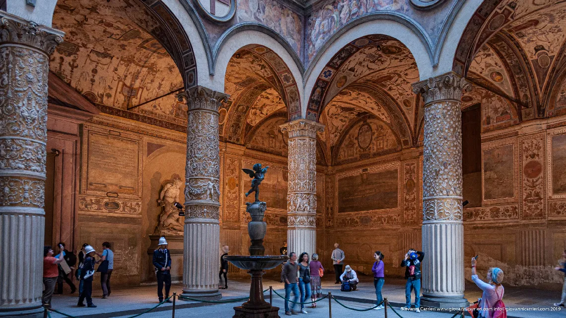 Cortile interno di Palazzo Vecchio, Firenze