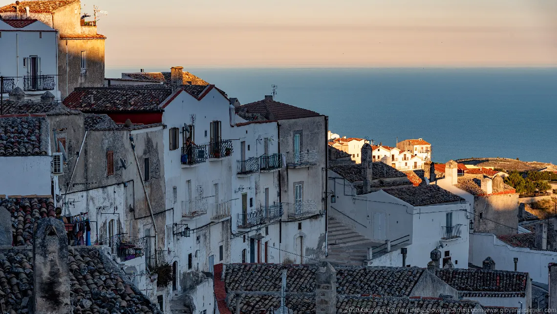 The historical center of Monte Sant'Angelo