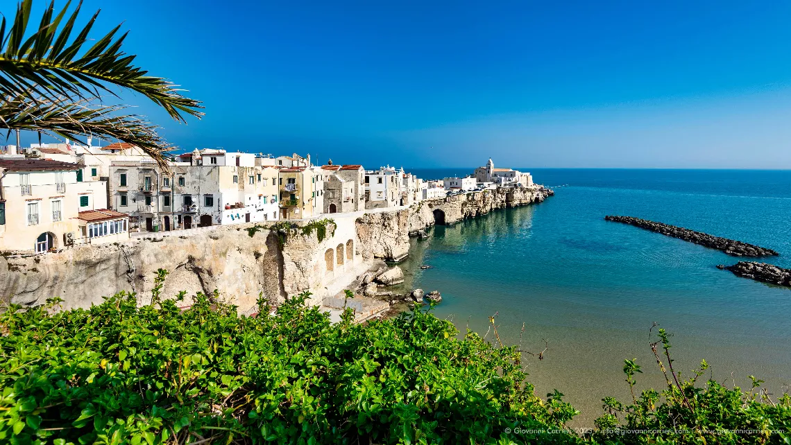 The historical center of Vieste