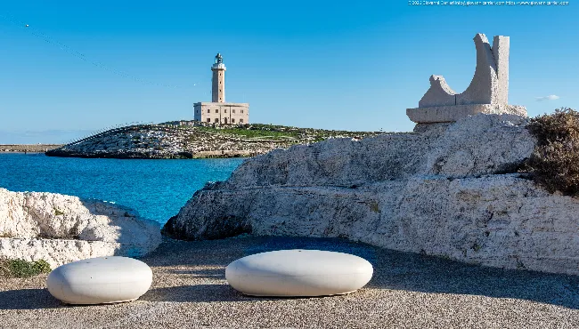 Vieste Lighthouse from Santa Eufemia islet