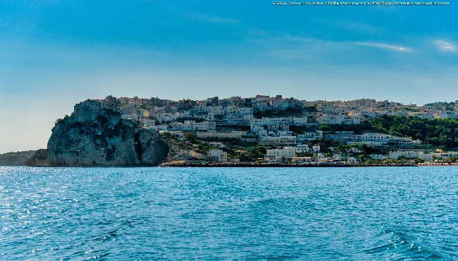 Peschici view from the sea