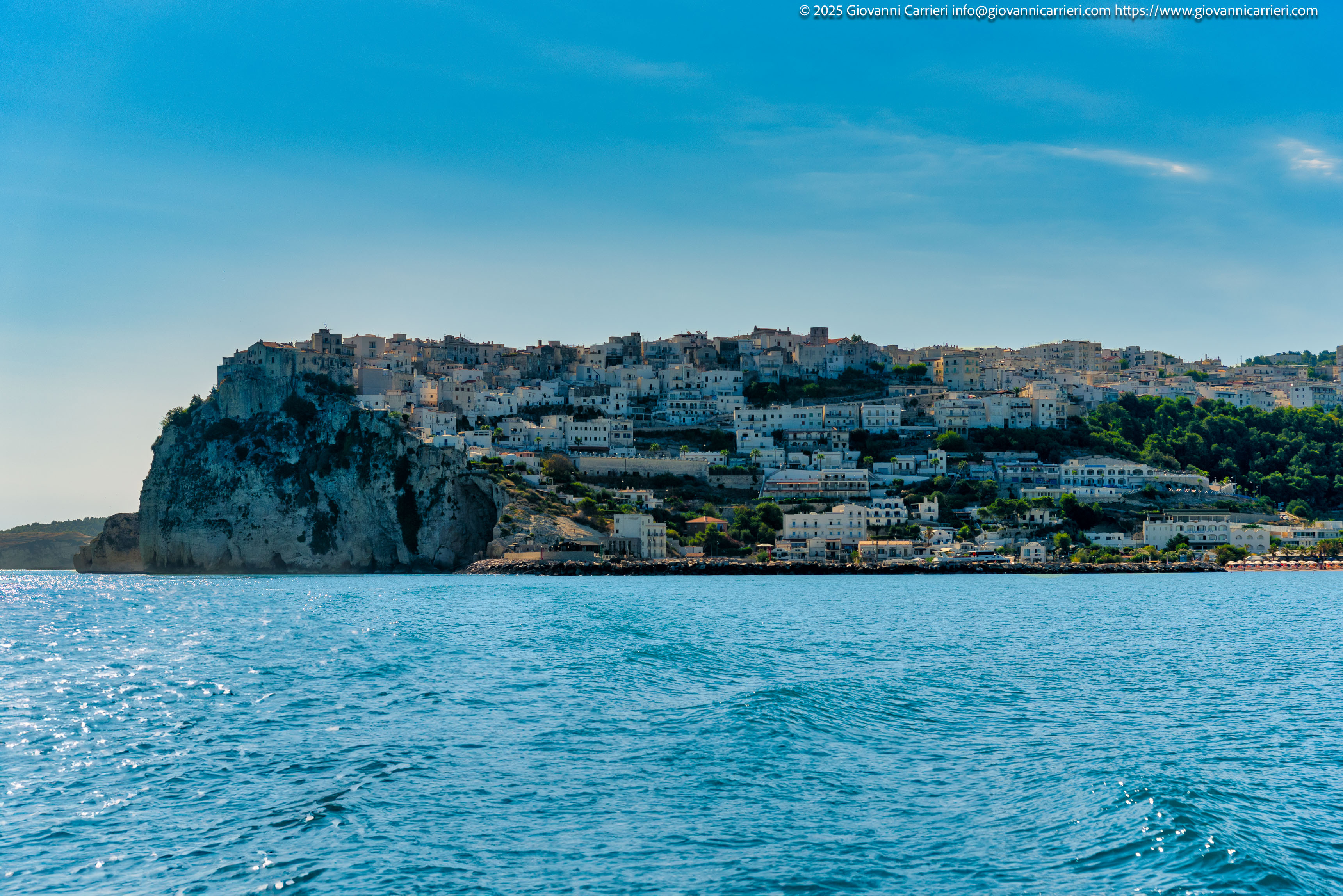 Peschici vista dal mare