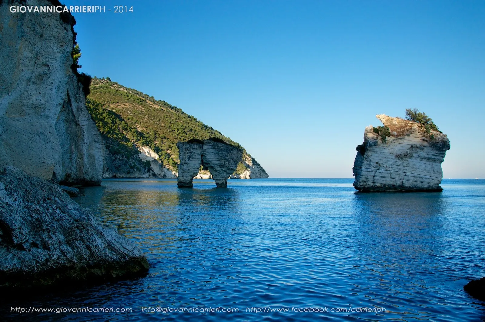 Sunset over Zagare bay - Gargano