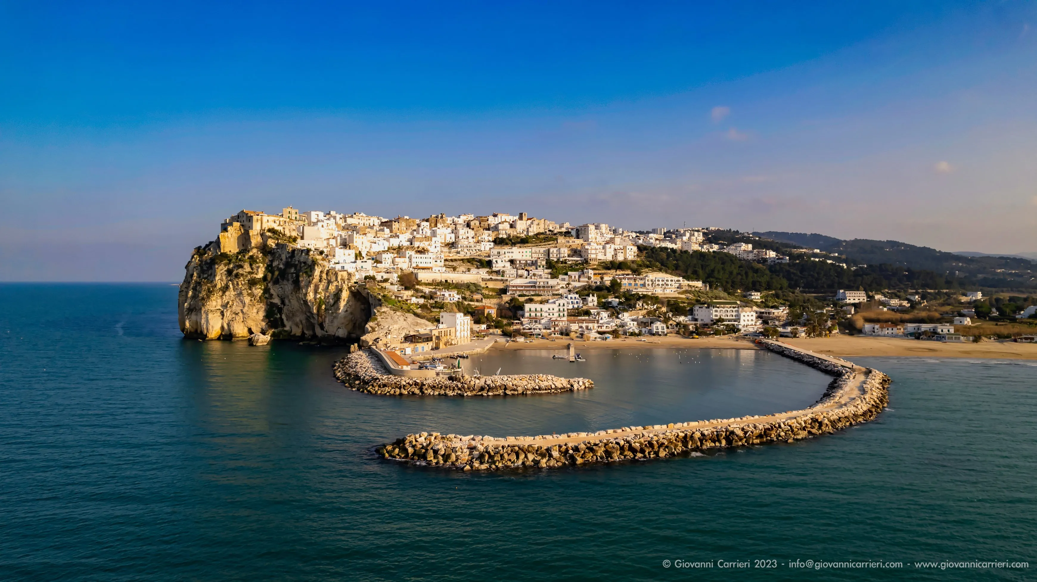 Peschici vista dal mare
