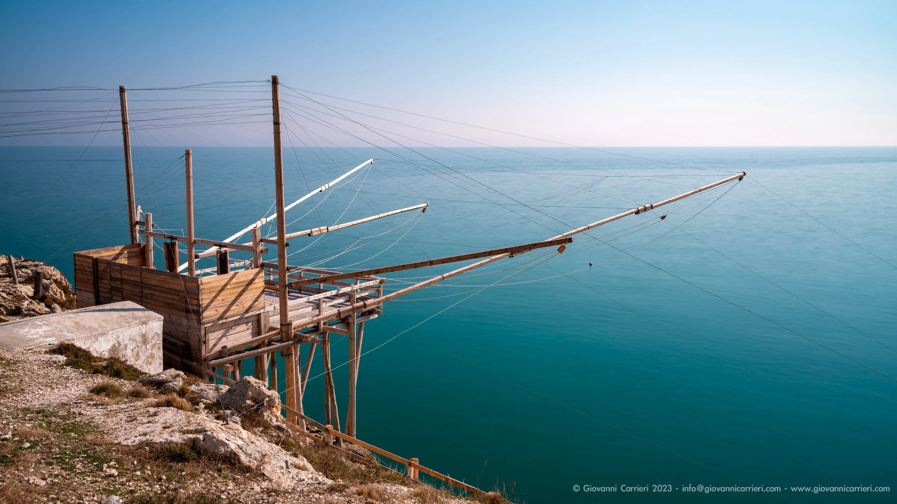 Il trabucco di Vieste