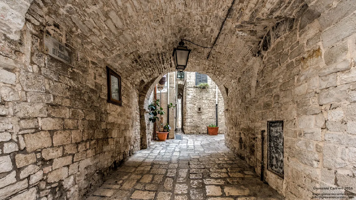 Soccorso Alley in Giovinazzo