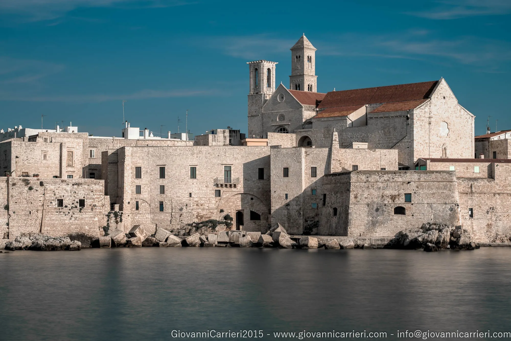 Detail of the port of Giovinazzo, Bari Puglia