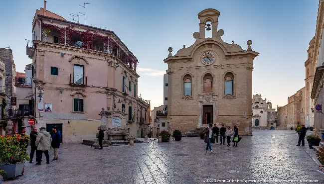 Piazza Benedetto XIII Gravina in Puglia