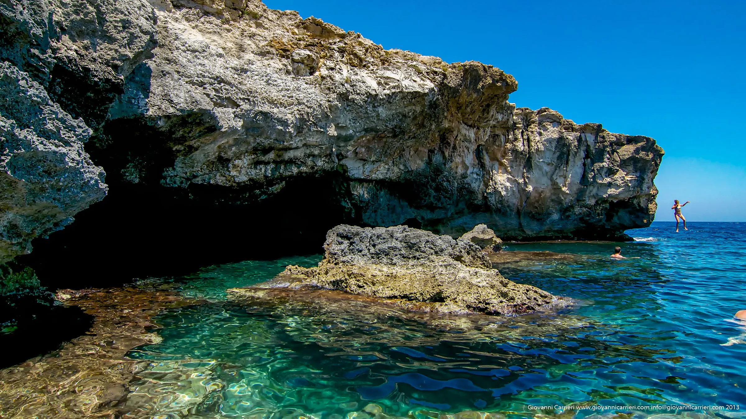 Il mare di Marina di Andrano