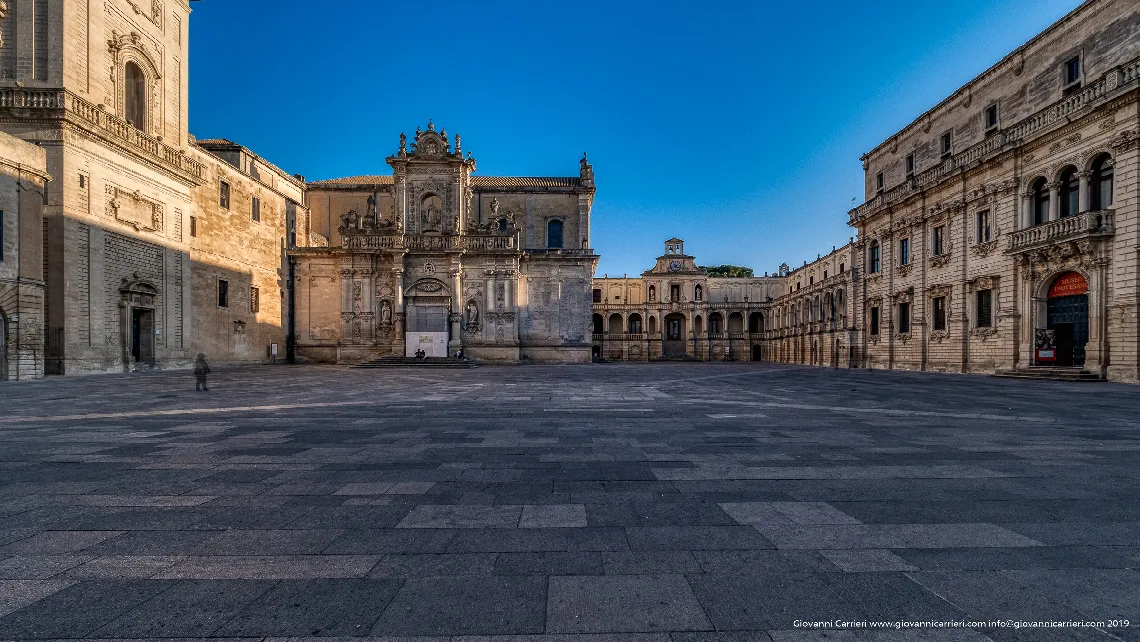 La splendida Piazza Duomo di Lecce