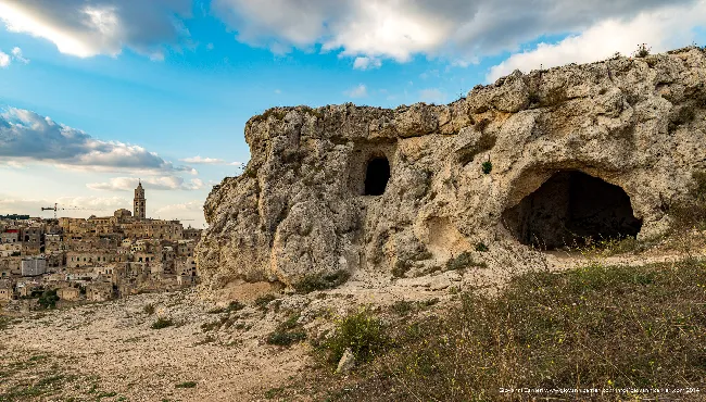 Matera e le grotte della gravina