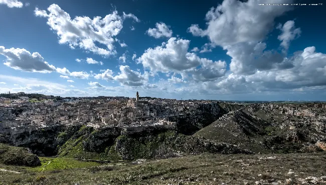 Landscape of the Sassi of Matera