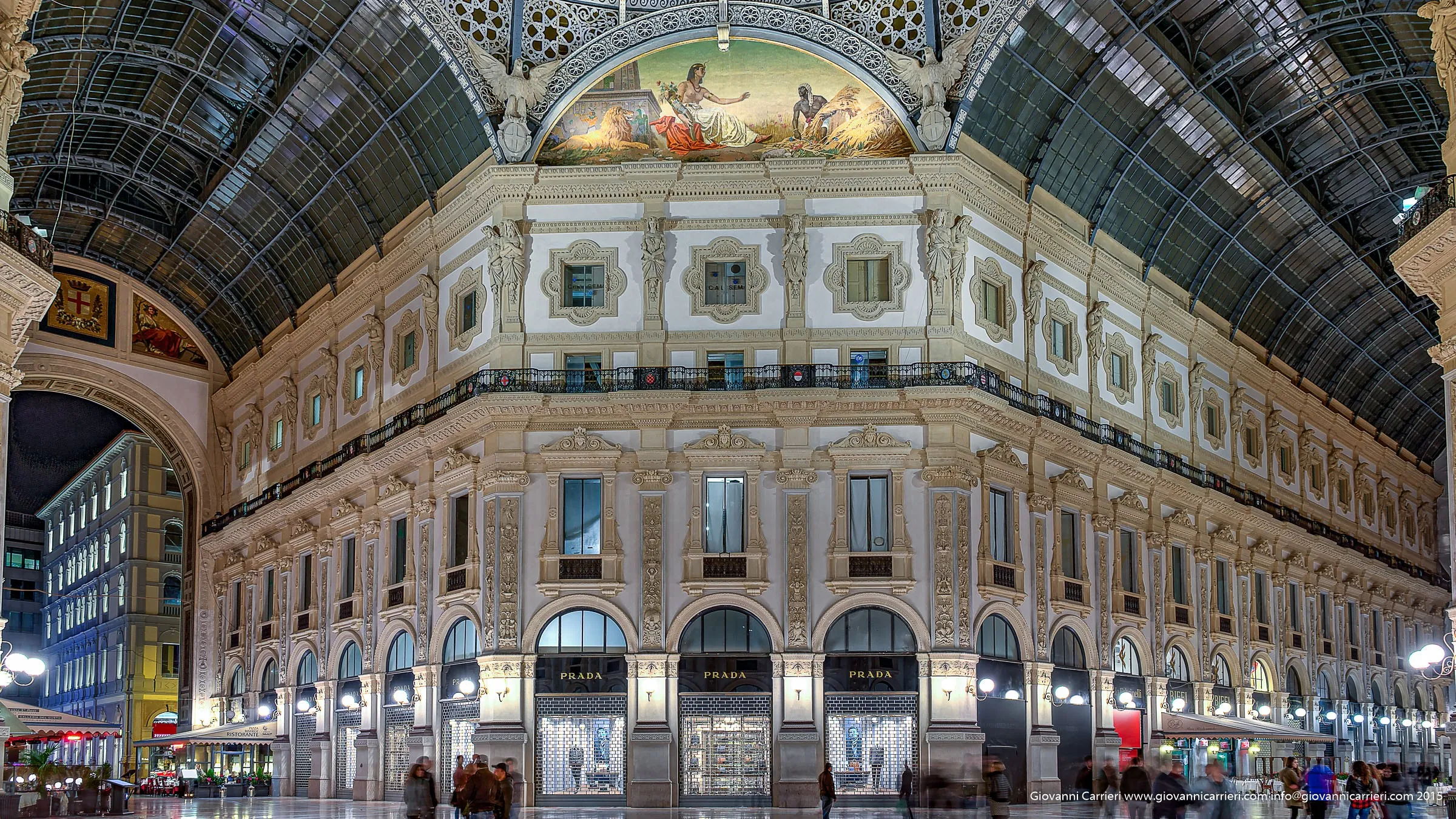 La galleria Vittorio Emanuele II - Milano