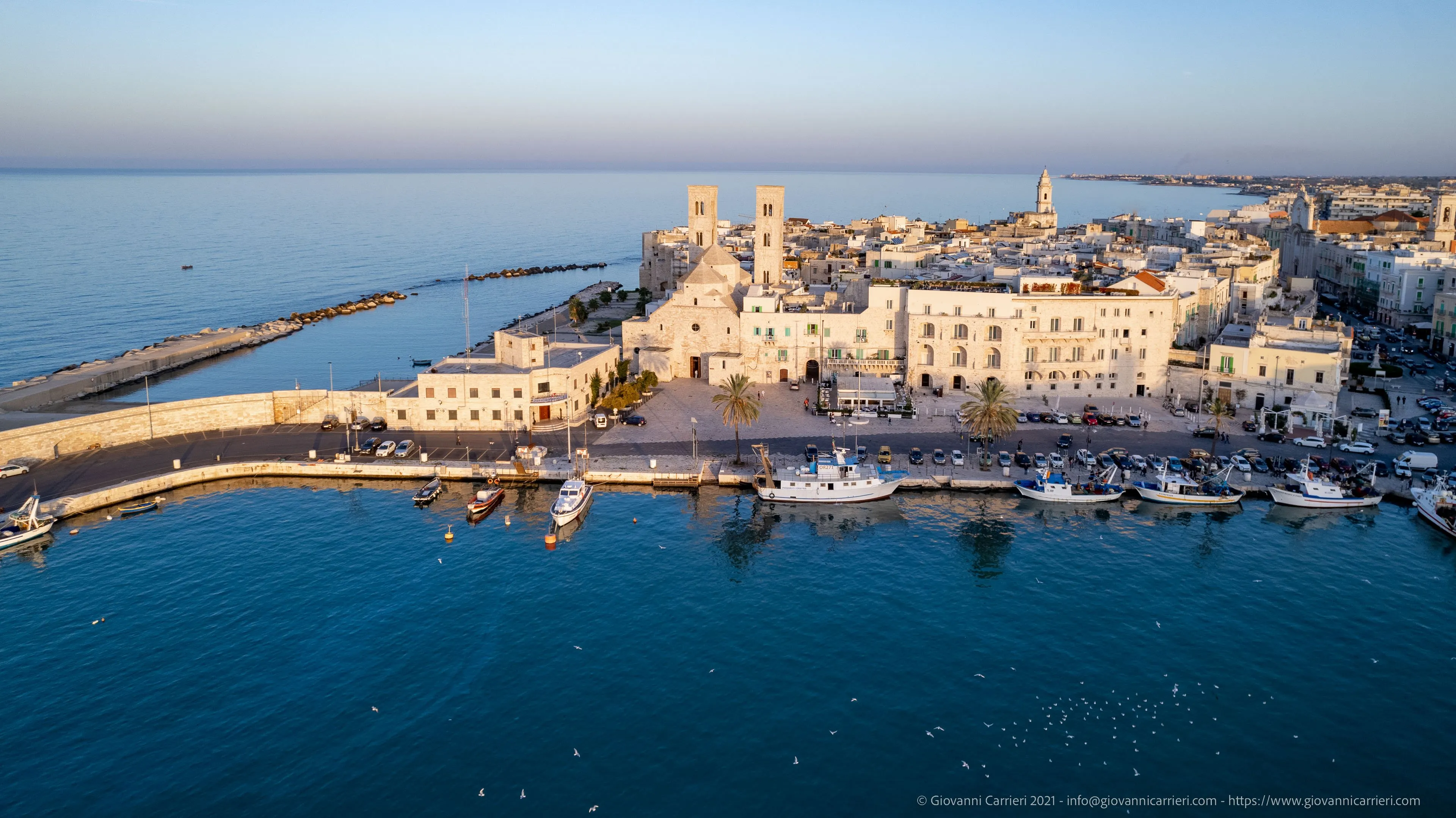 Aerial view of the Cathedral of St. Conrad