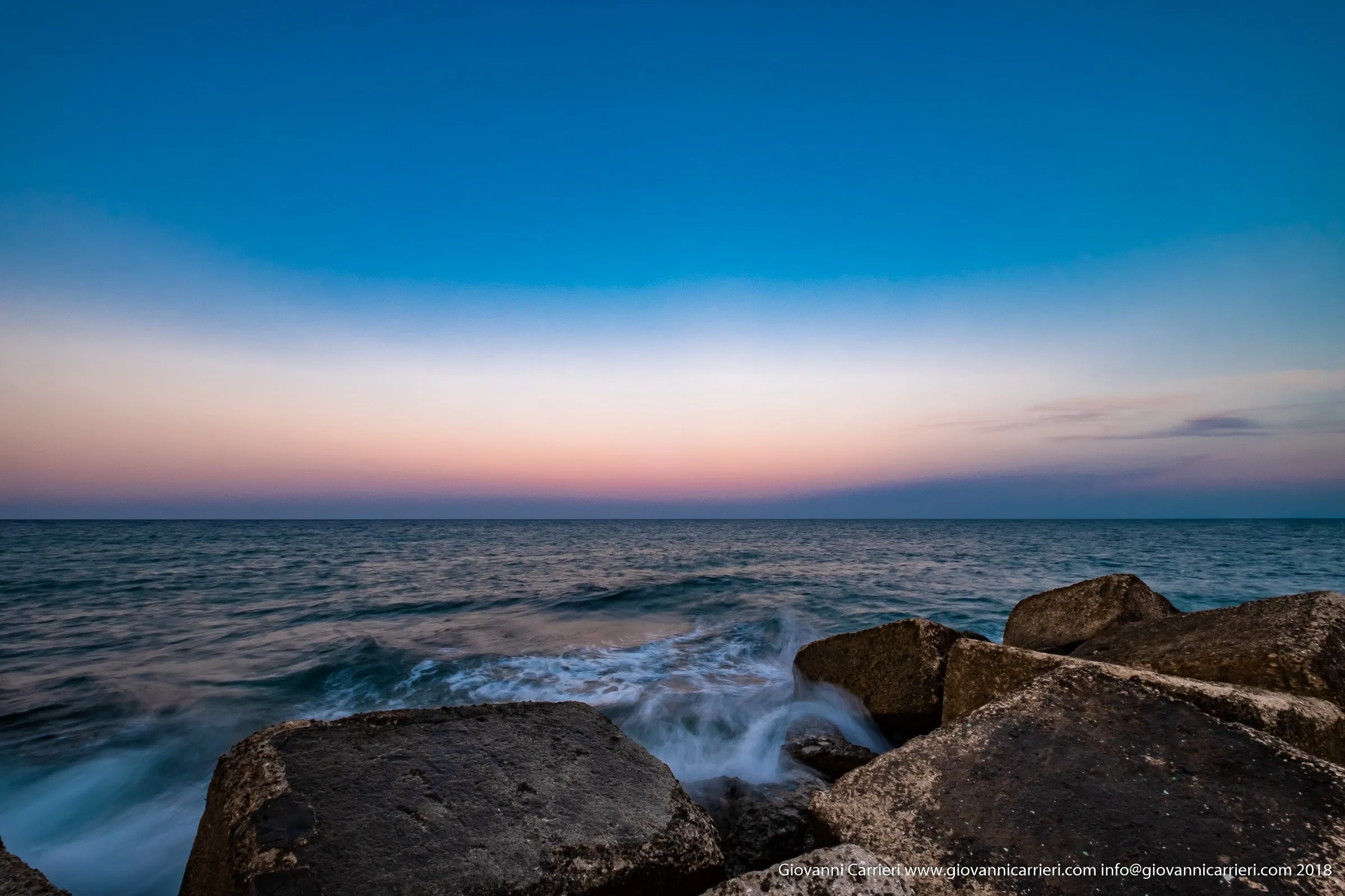The breakwater cliff of Monopoli