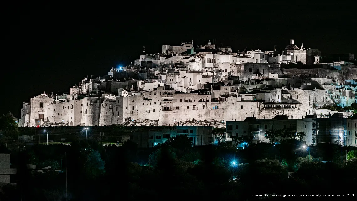 Landscape at night