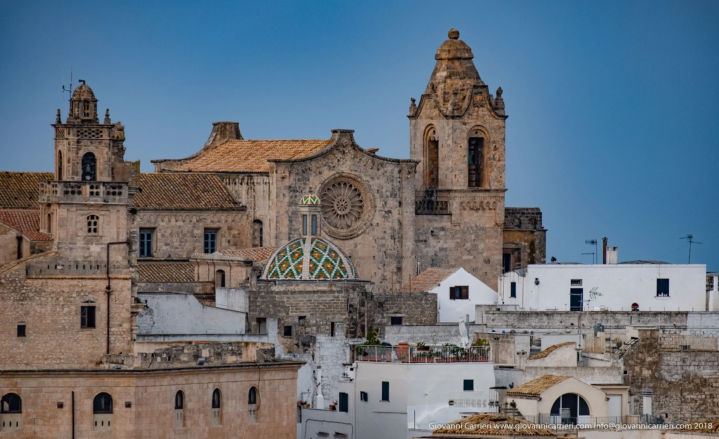 The dome of the Cathedral of Ostuni