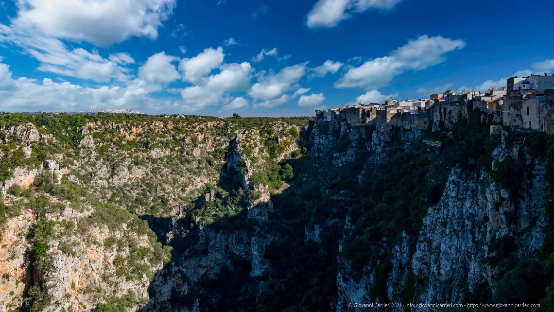 The great ravine of Castellaneta