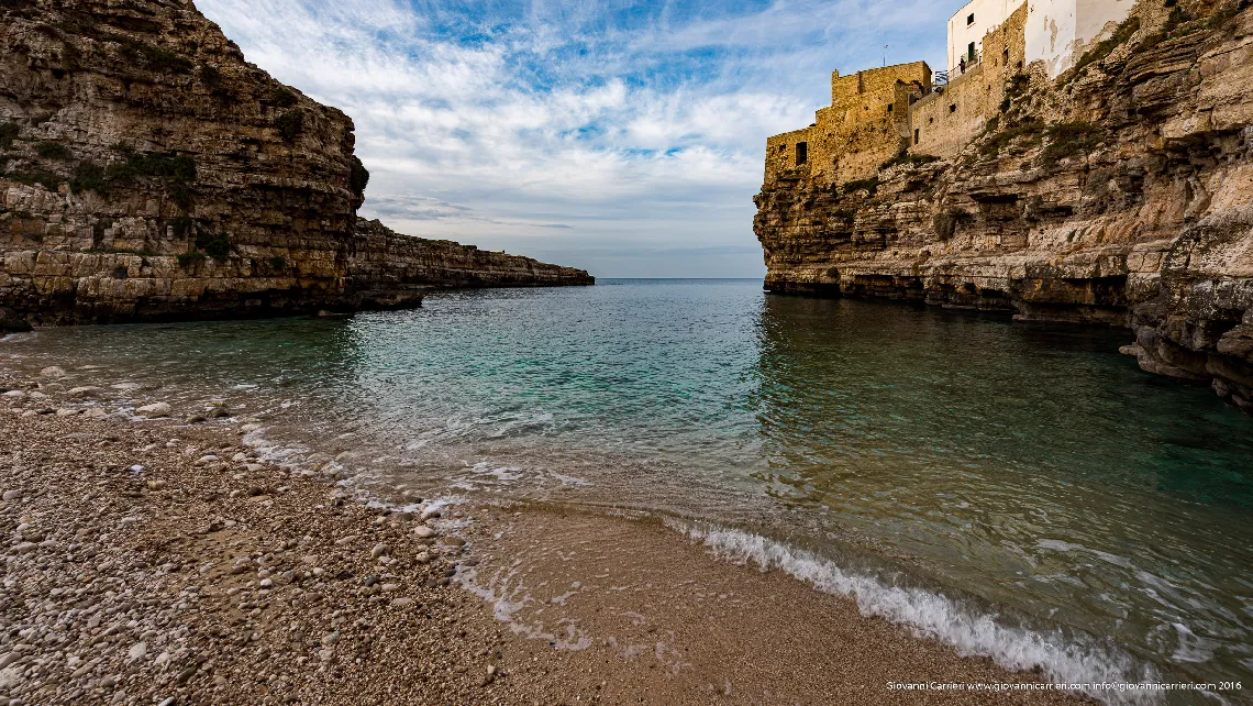 L'arrivo dell'inverno in Puglia, Polignano a Mare