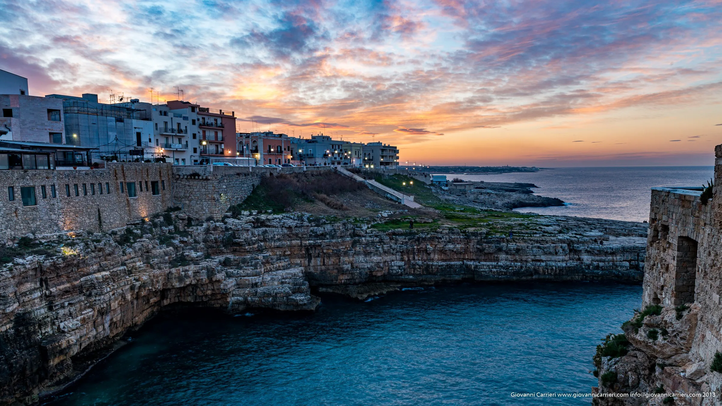 Spring sunset - Polignano a Mare