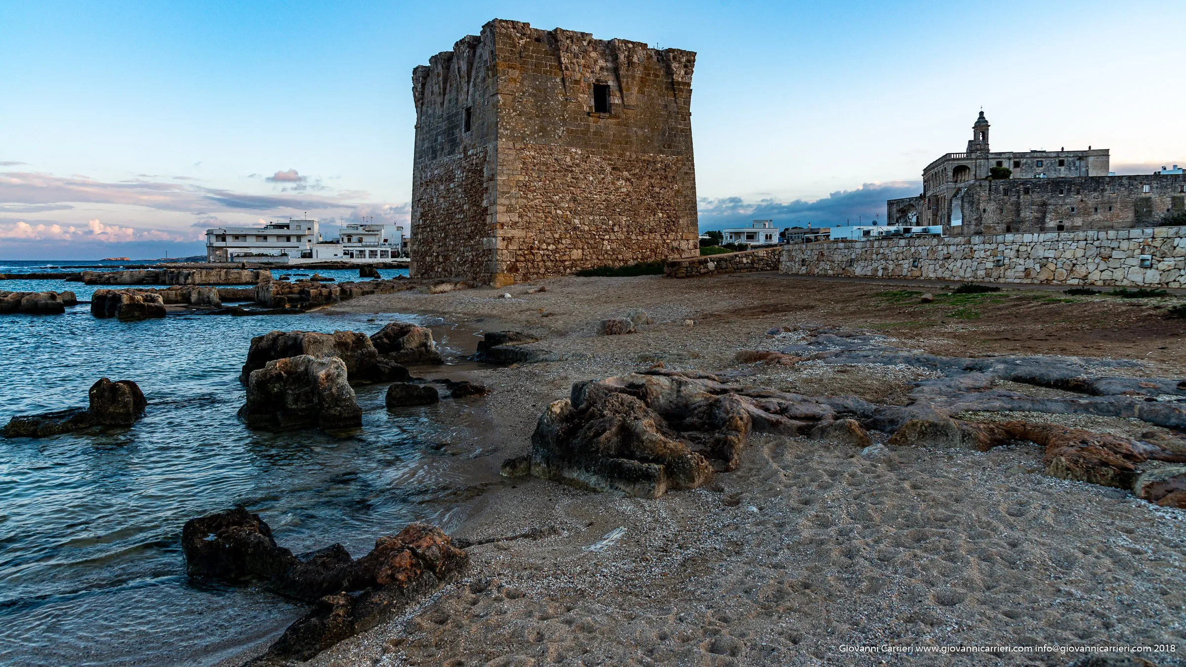 Panoramic view of San Vito,  Polignano a Mare