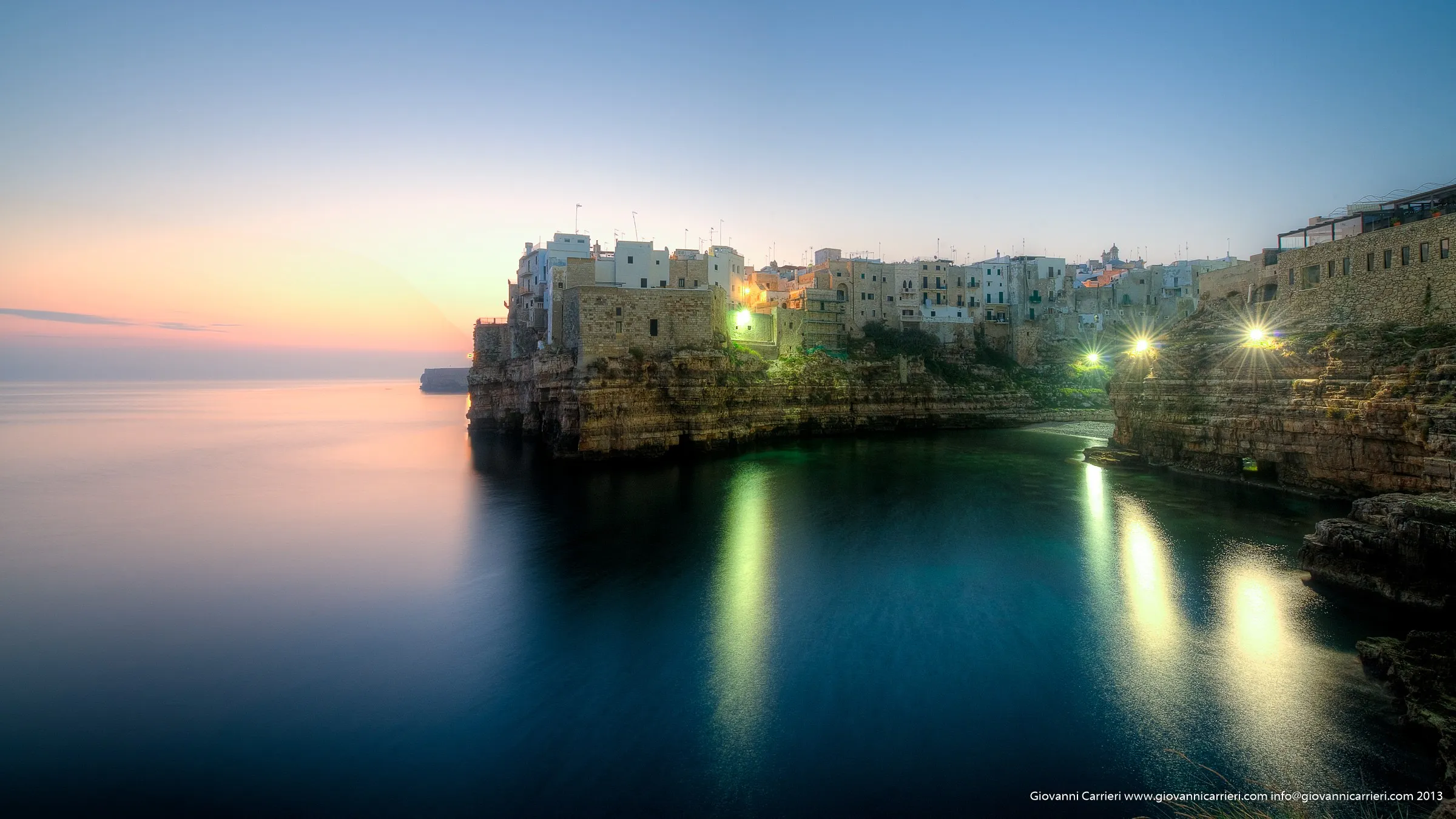 Sunrise on Polignano a Mare - Apulia