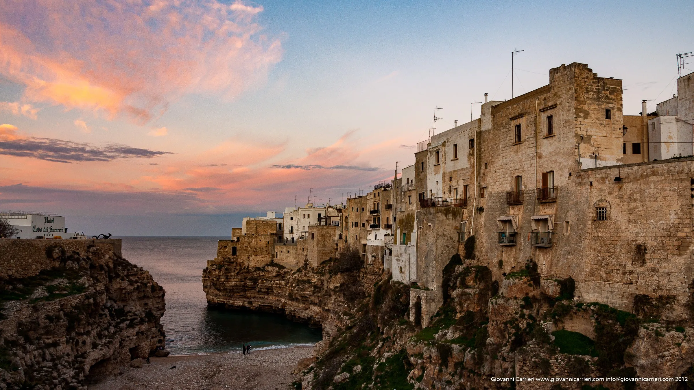 the sunset of spring - Polignano a Mare