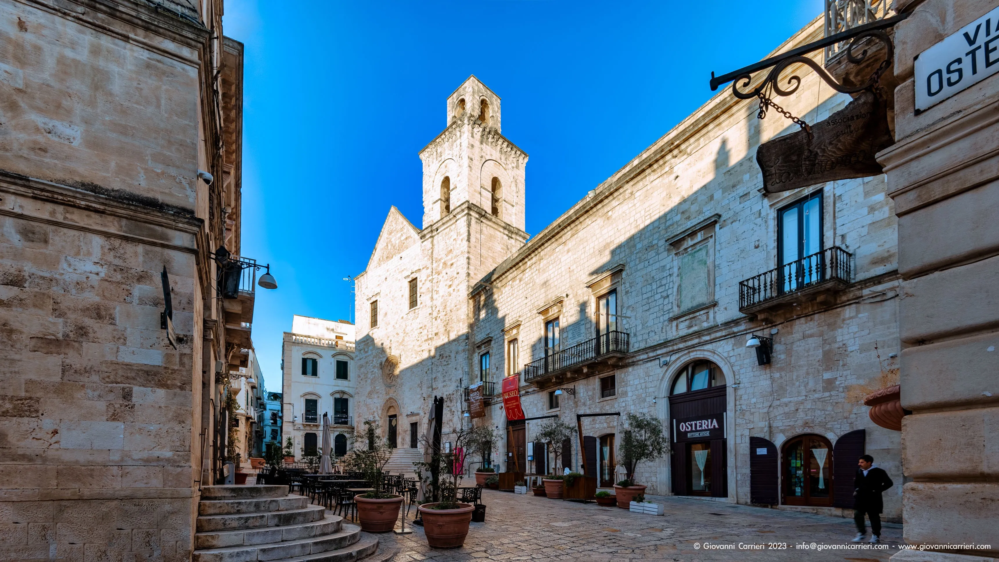 The historic center of Putignano