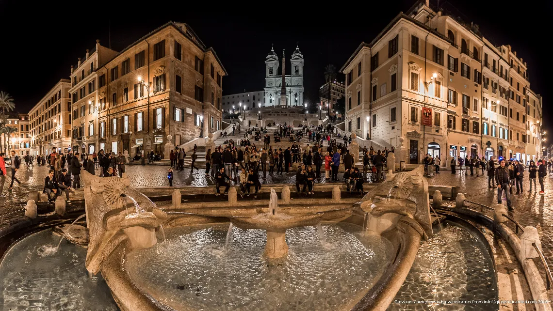 Piazza di Spagna e Trinità dei Monti