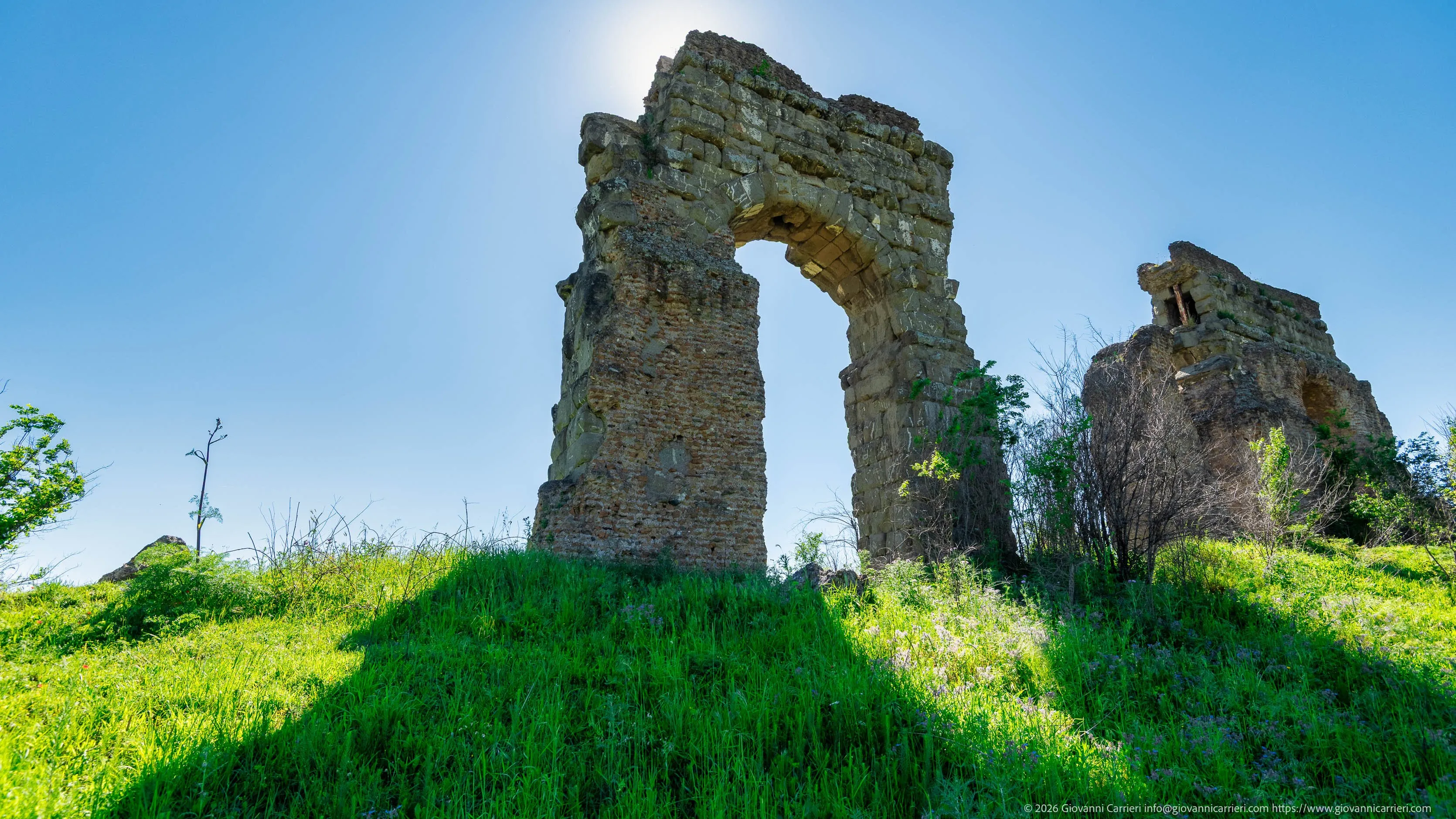 Arcata dell'Aqua Claudia, Parco degli Acquedotti