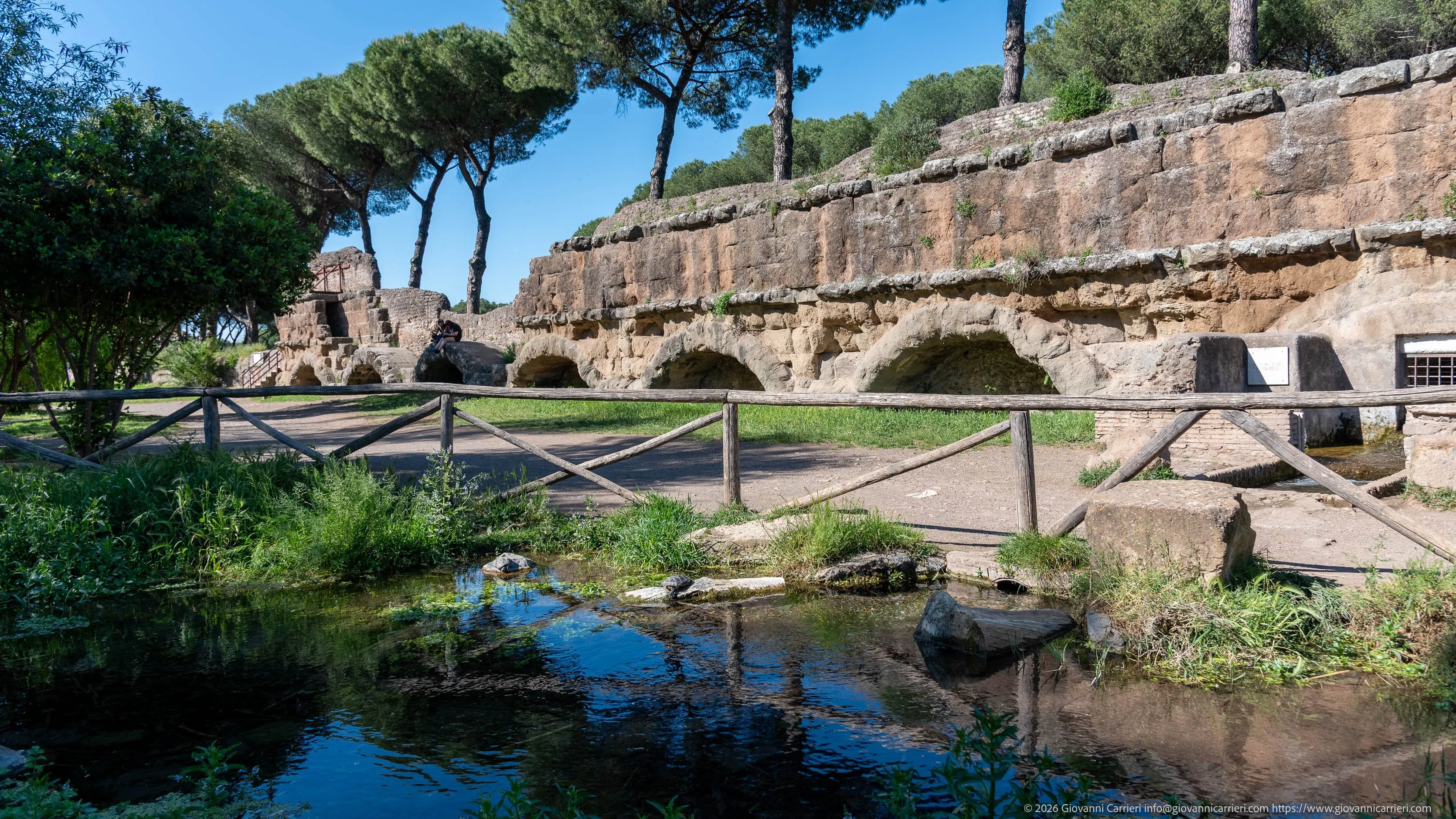 Laghetto di Roma Vecchia, Parco degli Acquedotti
