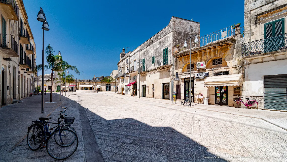 Martano town square