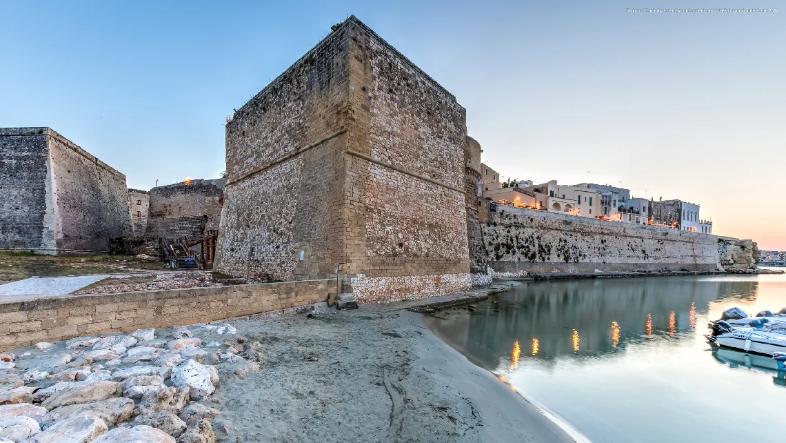 I bastioni del Castello di Otranto