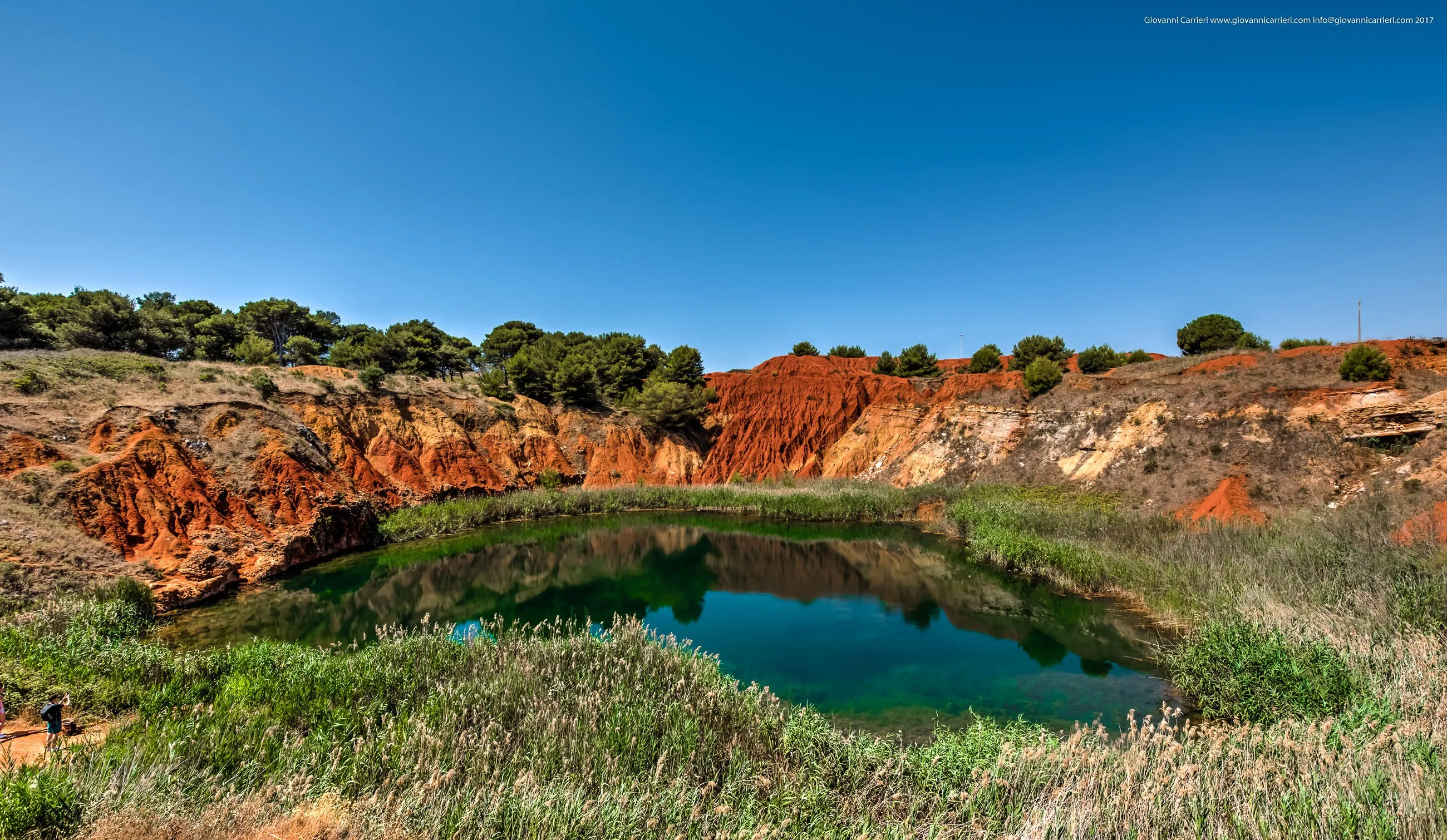 Bauxite quarry near Otranto