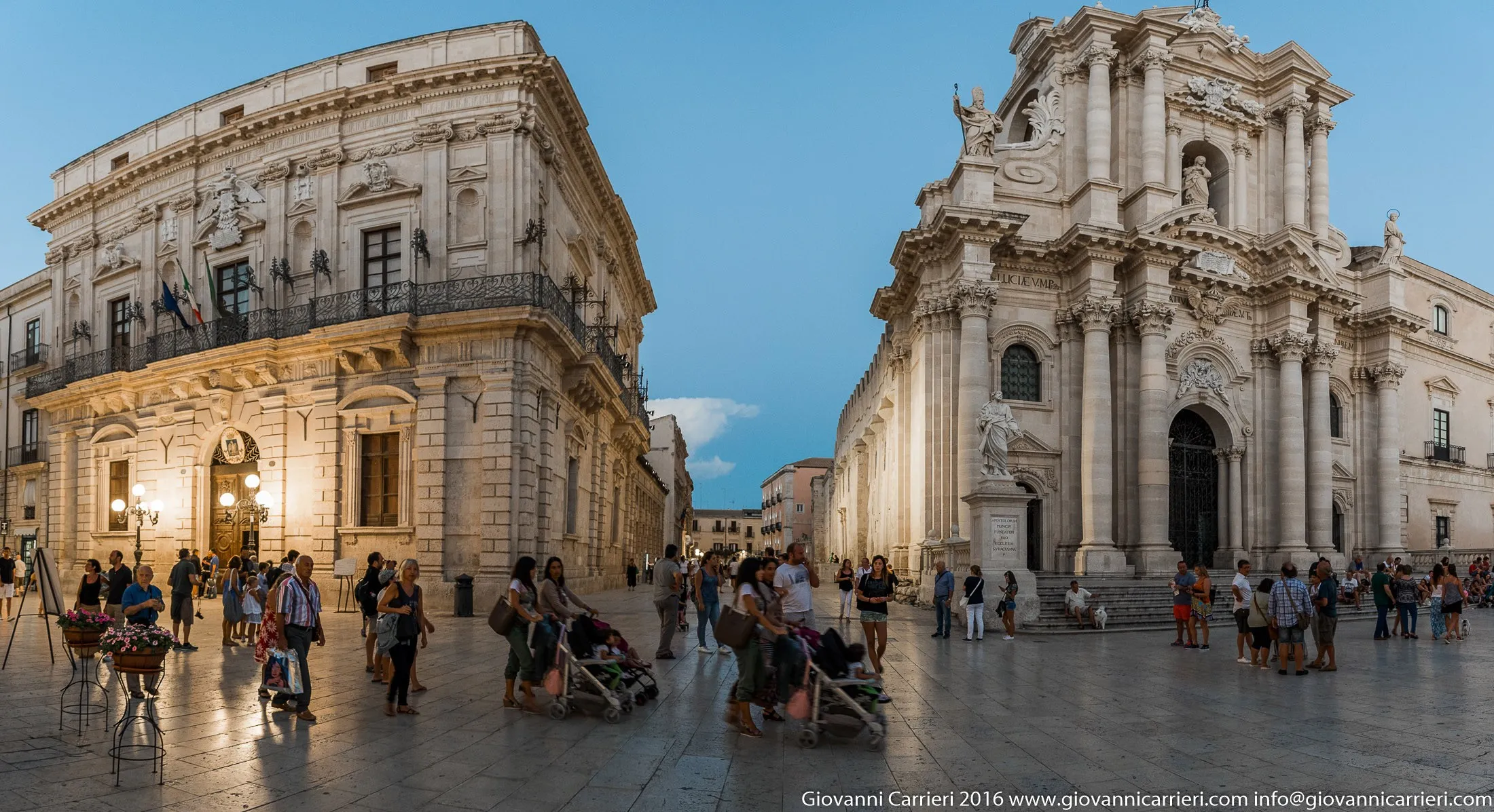Overview of the Cathedral of Syracuse