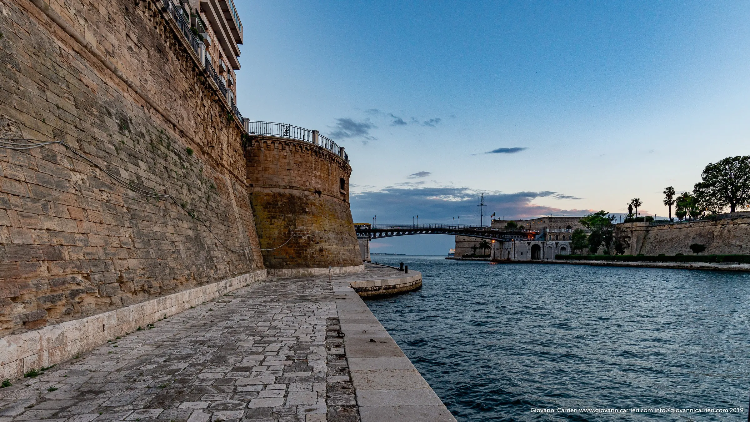 The "revolving bridge" San Francesco da Paola, Taranto.