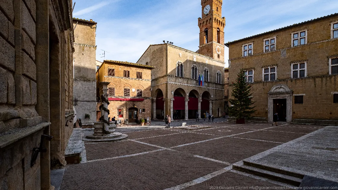 Il Palazzo Comunale di Pienza